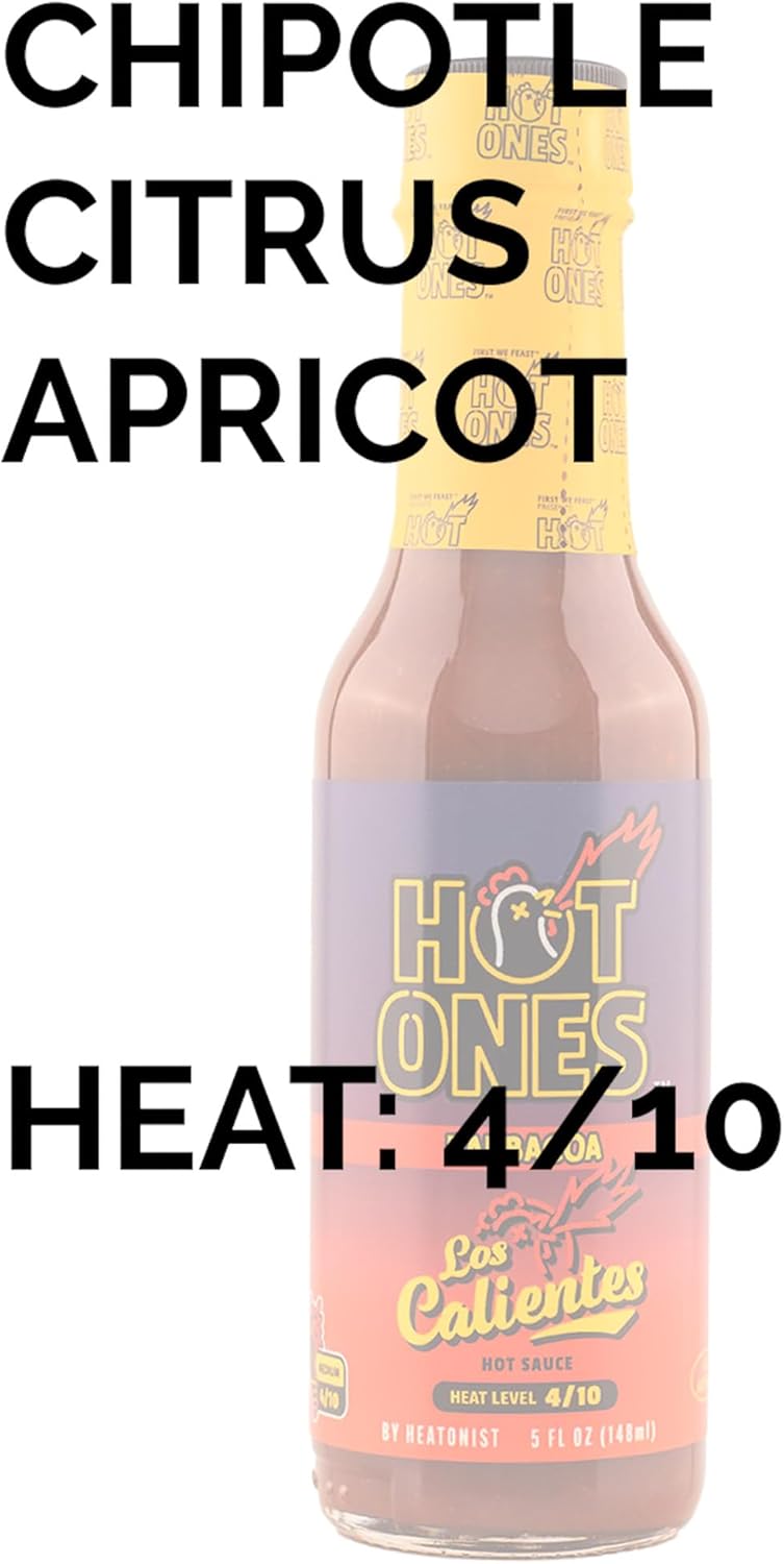Hot Ones Los Calientes Barbacoa Hot Sauce - 5 fl oz Bottle with Natural Ingredients - Image 2
