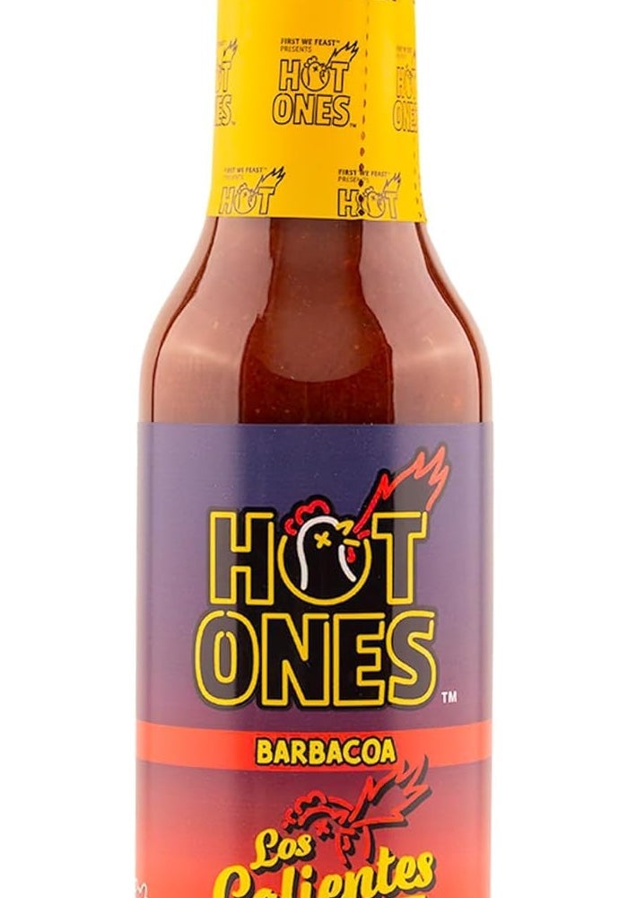 Hot Ones Los Calientes Barbacoa Hot Sauce - 5 fl oz Bottle with Natural Ingredients - Image 1