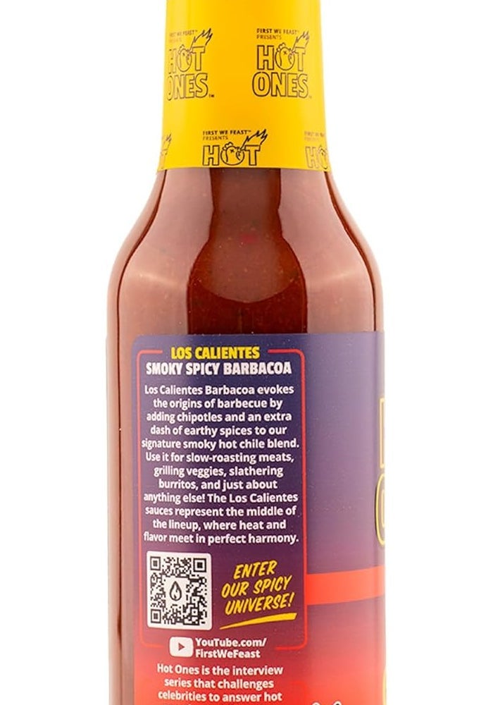 Hot Ones Los Calientes Barbacoa Hot Sauce - 5 fl oz Bottle with Natural Ingredients - Image 3