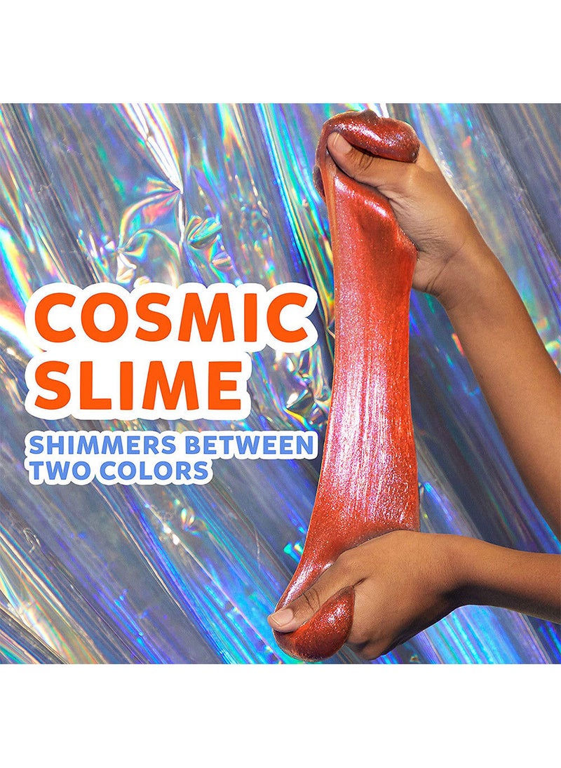 Elmer's Gue Premade Slime Cosmic Shimmer Glitter Slime,  Fun & Stretchy, Non-Toxic, Slime for Kids Pack of 3 - Image 4