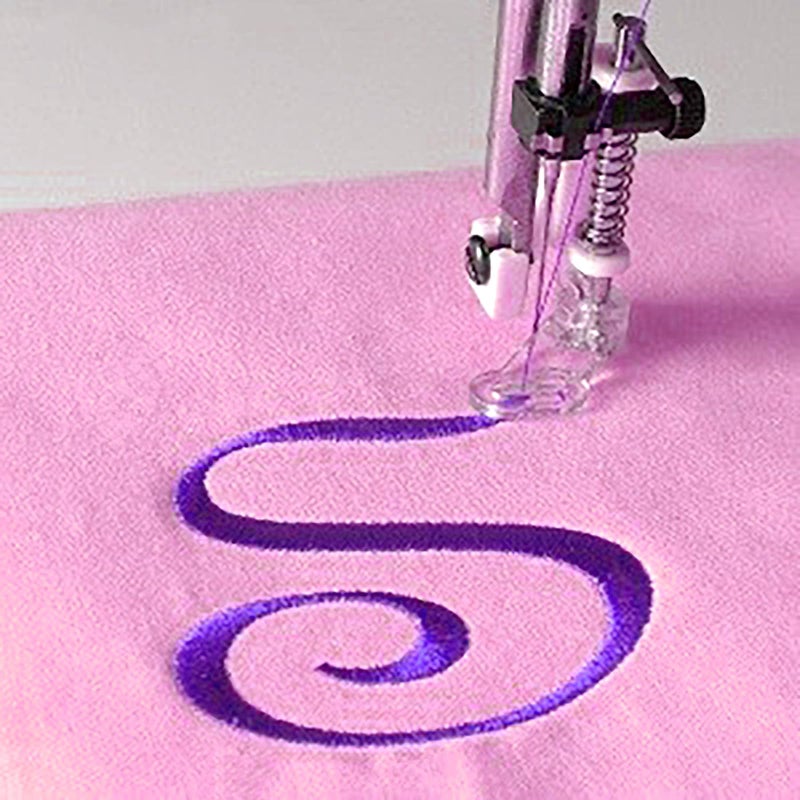 FIKLOTA Free-Motion Darning Quilting Embroidery Presser Foot for Singer, Brother, Janome, Juki, Babylock, Elna, Kenmore, White, Necchi, Simplicity, Euro-Pro, New Home, and More Sewing Machines - Image 5