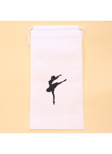 Dance Shoe Drawstring Storage Pouch Non-woven bag (line printing no stains)