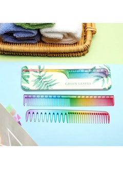 Patelai 3 Pieces Fine Tooth Comb For Woman Rat Tail Comb Styling Salon Hair Comb Anti Static Heat Resistant Hairdressing Comb Fine Teeth Hair Comb For Back Combing Root Teasing  - Image 4