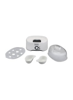 Black Black & Decker Egg Cooker - White, 6 Eggs, Eg200-B5, Plastic Material  - Image 5