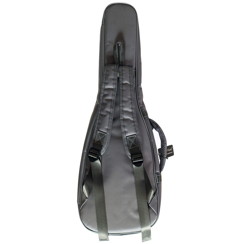 MUSIC FIRST Original Design, Fit for 3/4 and 4/4 Full Size Violin, Waterproof, 18mm Padded Space Grey Ballistic Nylon Violin Bag, Soft Violin Case, Violin Backpack, Max bow length 74cm (29 inch) - Image 4