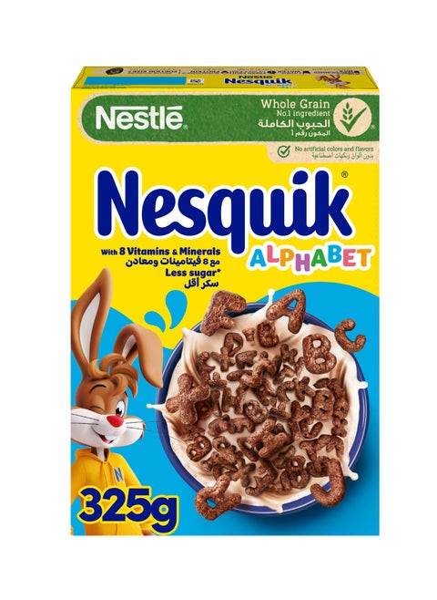Chocolate Alphabets Breakfast Cereal 325g