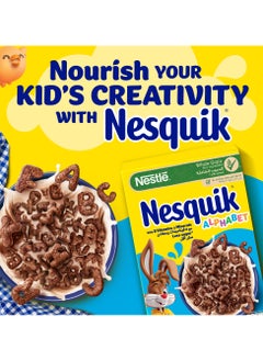Nesquik Chocolate Alphabets Breakfast Cereal  - Image 3