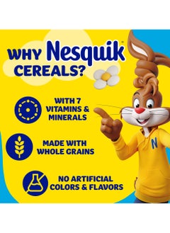 Nesquik Chocolate Alphabets Breakfast Cereal  - Image 4