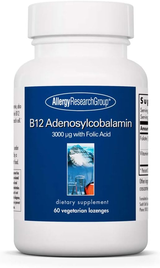 Allergy Research Group B12 Adenosylcobalamin Lozenges for Adults - Image 1