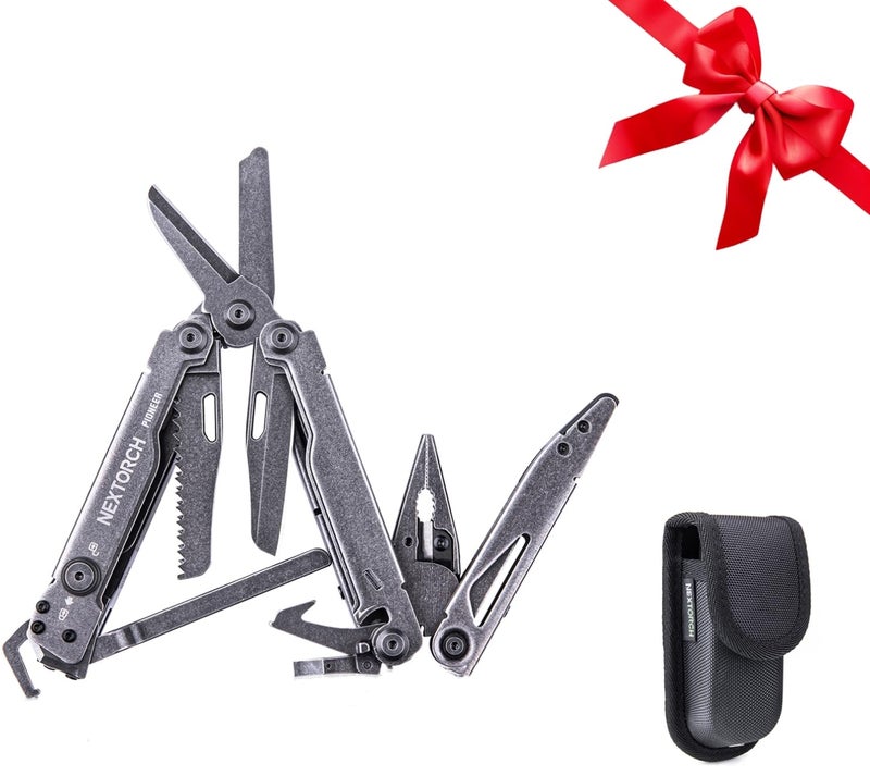 NEXTORCH Pioneer 14-In-1 Multi-Tools Heavy Duty Multi Tool Set With Scissor Needle Nose Pliers Trauma Shears Pocket Clip Multi-Tool For Emergency First Responders - Image 1