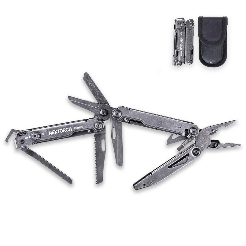 NEXTORCH Pioneer 14-In-1 Multi-Tools Heavy Duty Multi Tool Set With Scissor Needle Nose Pliers Trauma Shears Pocket Clip Multi-Tool For Emergency First Responders - Image 2
