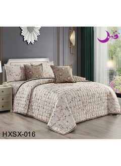Moon Summer printed double bed sheet  - Image 1