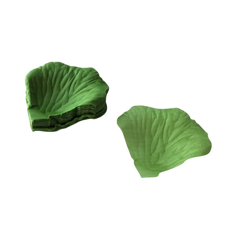 Neo LOONS 1000 Pcs Artificial Silk Rose Petals Decoration Wedding Party Color Green - Image 2