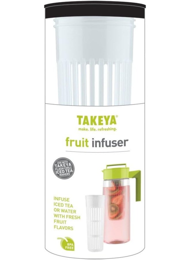 Takeya Takeya Fruit Infuser  Fruit Infusion for Pitchers  Kitchen Essentials for FruitInfused Beverages  BPAFree  Durable Strainer for Fresh Fruit Flavor  MultiSize Pitcher Fit  2 Quart  - Image 4