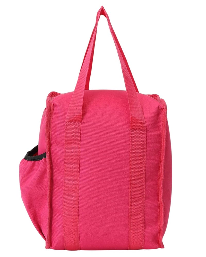 HACKON STAR 10L Lunch Tiffin Bag for School & Picnic for Boys & Girls Waterproof Lunch Bag (Pink n) - Image 4