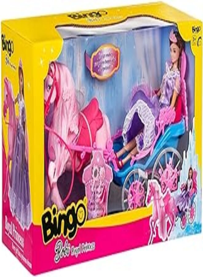 Bingo Bobi Royal Princess 2 Asst Color-purple dress