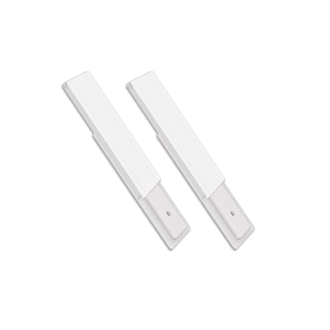 HomeAra HomeAra Self Adhesive Power Strip HolderWall Mounted PunchFree Plugin Board Router Fixed Double Sided Sticker Without Plugin Holder Surge Protector Fixator Organizer Cord Management Pack of2  - Image 1
