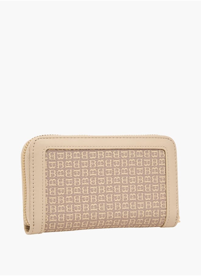 Flora Bella By Shoexpress Women Solid Wallet with Zip Closure  - Image 2