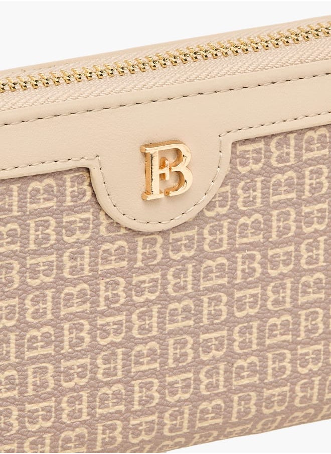 Flora Bella By Shoexpress Women Solid Wallet with Zip Closure  - Image 3
