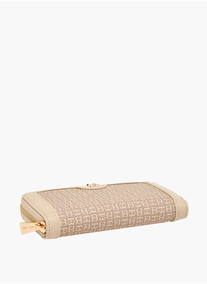 Flora Bella By Shoexpress Women Solid Wallet with Zip Closure  - Image 4