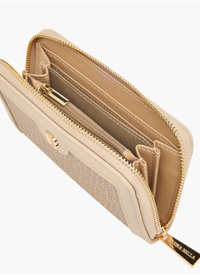 Flora Bella By Shoexpress Women Solid Wallet with Zip Closure  - Image 5