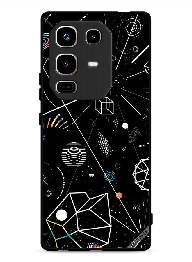 Covernex Infinix Note 50 Pro 4G Protective Case Cover Aesthetic Math Wallpaper - Image 1