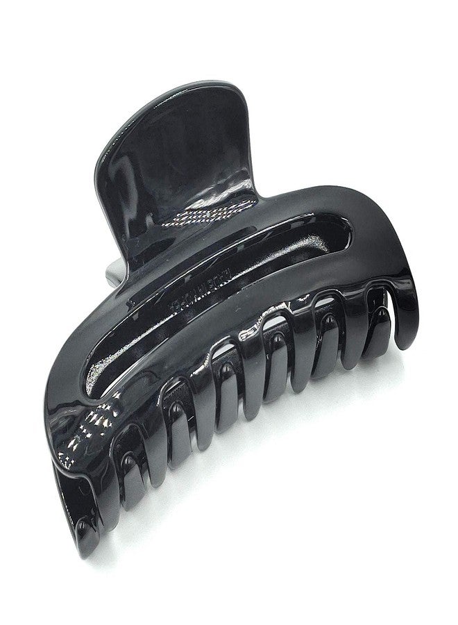 Fairytale Elegant High Grip Black,Brown Big Hair Claw Hair Clip,Cluther For Women. Size 3.5 Inches Approx.(Set Of 2) - Image 4