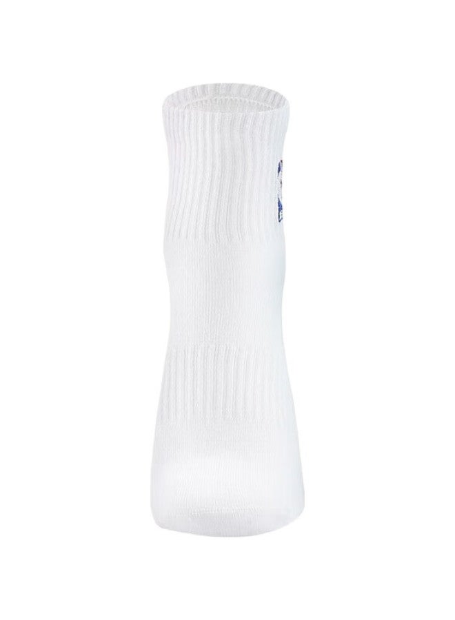 NBA جوارب رجالية، جوارب رياضية غير موسمية، جوارب قطنية بدون seams، جوارب قطنية ممشطة، جوارب تدريب مطرزة للجري وكرة السلة، 1 زوج - Image 1