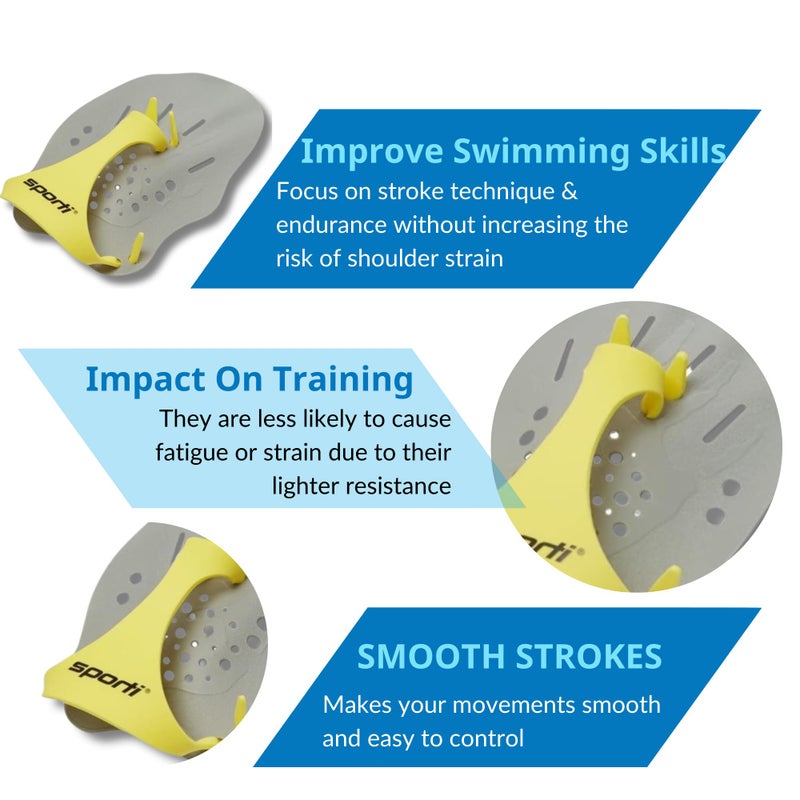 Sporti Swim Paddles (Medium) - Image 3