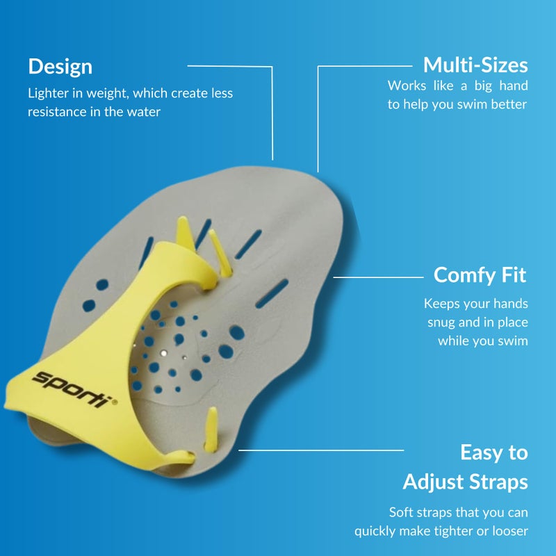Sporti Swim Paddles (Medium) - Image 4
