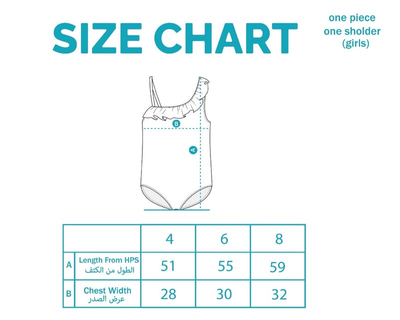 Onda Quick-Dry Stretch Lycra Swimsuit for Girls - Image 2