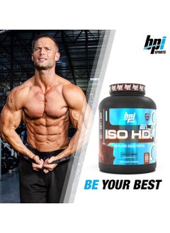 BPI SPORTS ISO HD Pure Isolate Whey Protein  - Chocolate Brownie - (4.9 lb)  - Image 2