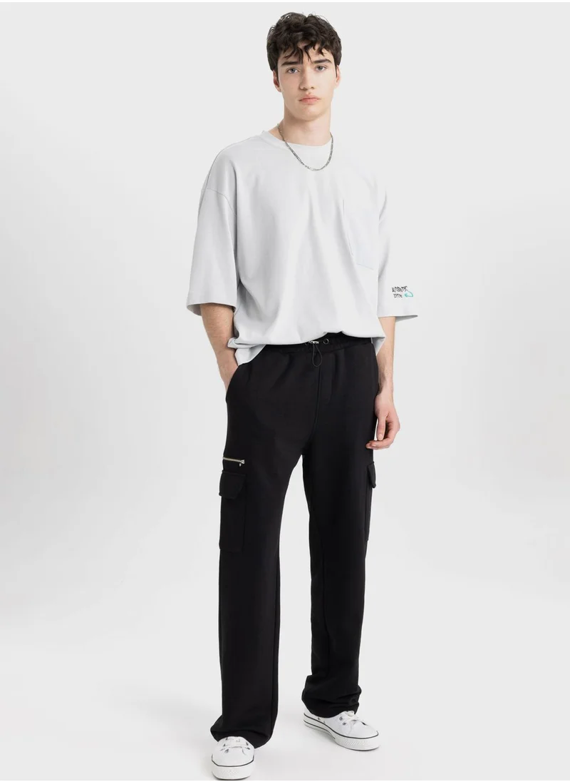 DeFacto Regular Fit Regular Hem With Cargo Pocket Sweatpan