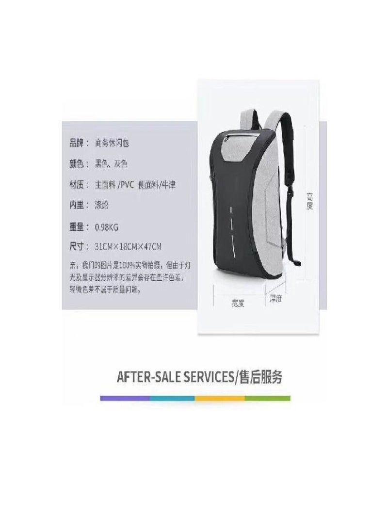 Top Design Bag 360 Degree Open Anti-Theft Design For Travel & Trip Bag+USB PORT-(15.6inch)  - Image 1