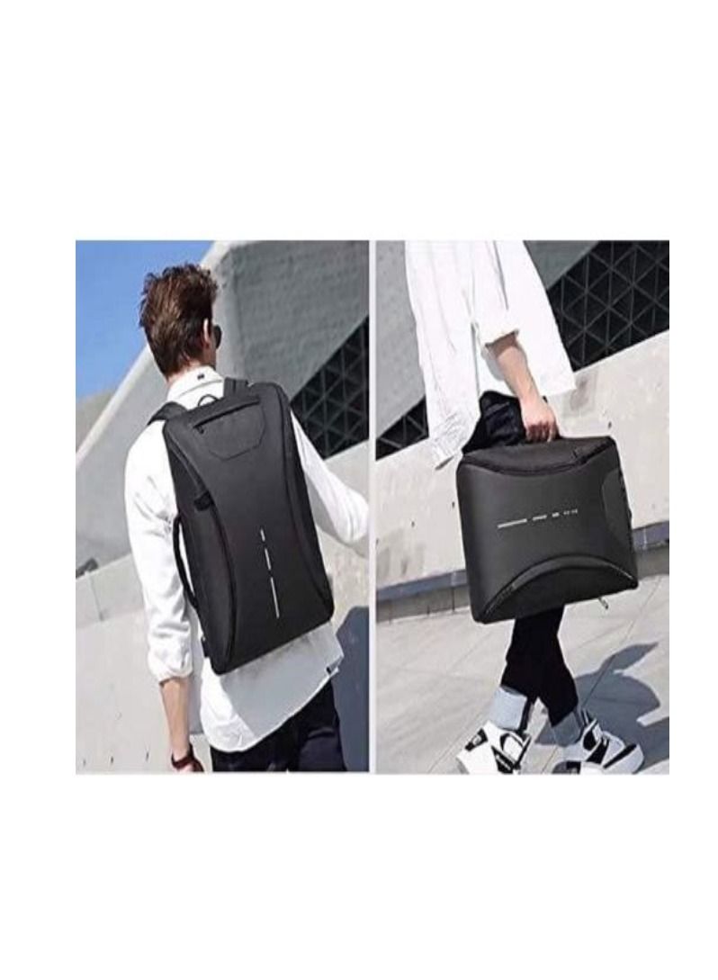 Top Design Bag 360 Degree Open Anti-Theft Design For Travel & Trip Bag+USB PORT-(15.6inch)  - Image 4