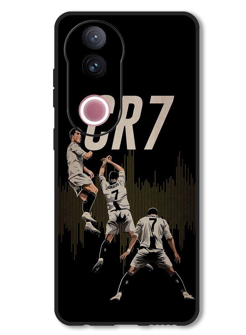 Theodor Case Compatible with Vivo V50 Protection Shockproof Bumper Cover CR7 (3) - Image 1