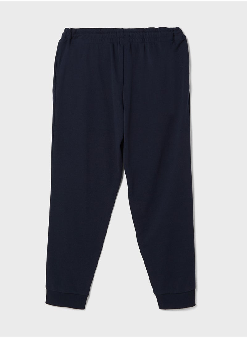 JACK & JONES - Plus Size Drawstring Pocket Detail Sweatpants - Image 1