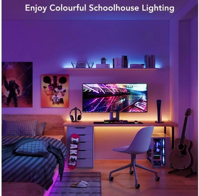 جوفي أضواء LED ملونة من Govee، طولها 5 أمتار - Image 5