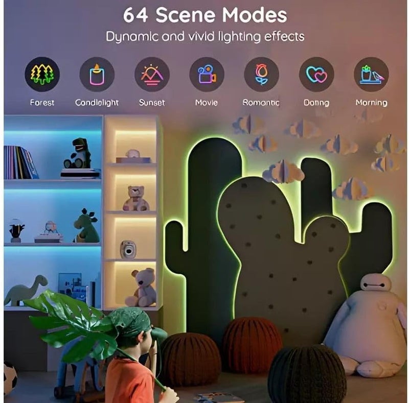 جوفي أضواء LED ملونة من Govee، طولها 5 أمتار - Image 3