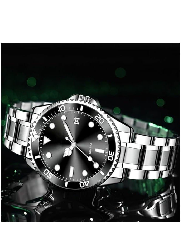 Y&D Stainless Steel Chain Waterproof Men's Watch  - Image 3