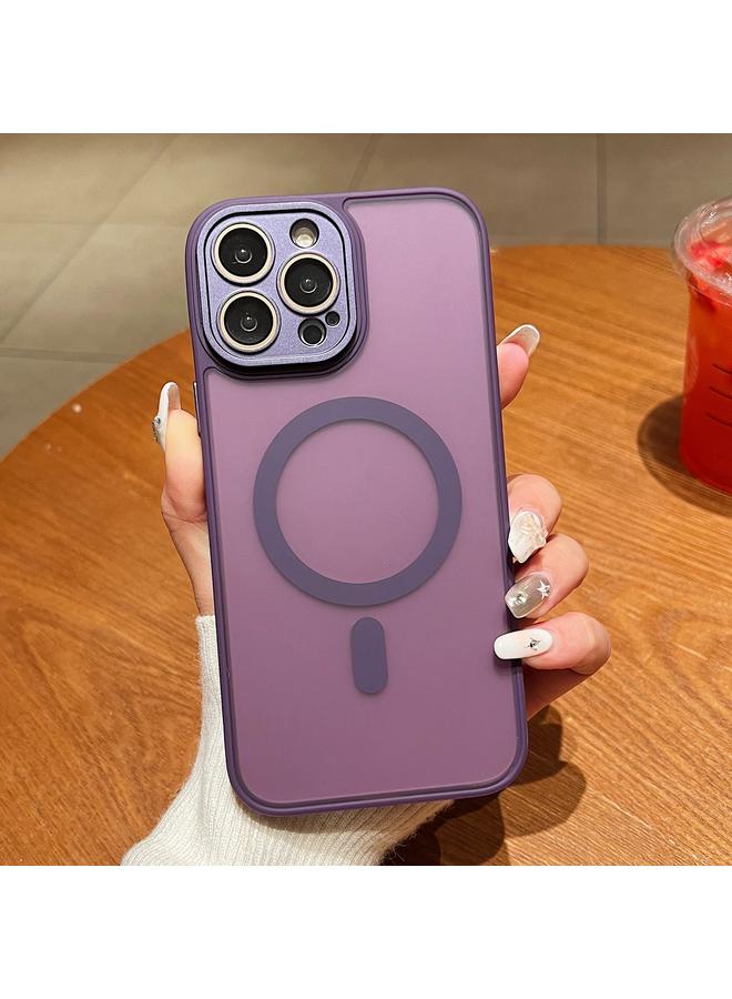 S-TOP Case For iPhone 15 Pro Max Skin Feel MagSafe Phone Case with Lens Film - Image 2