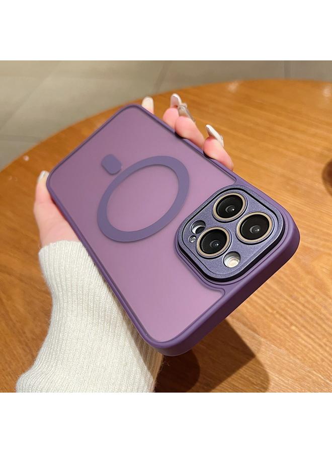 S-TOP Case For iPhone 15 Pro Max Skin Feel MagSafe Phone Case with Lens Film - Image 3