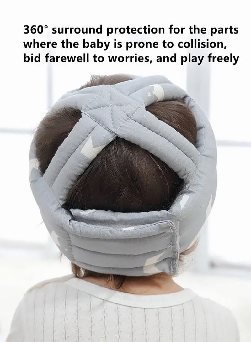 Nadrab Baby Helmet Child Safety Helmet Adjustable Protective Cap For Crawling Walking and Head Protection - Image 4
