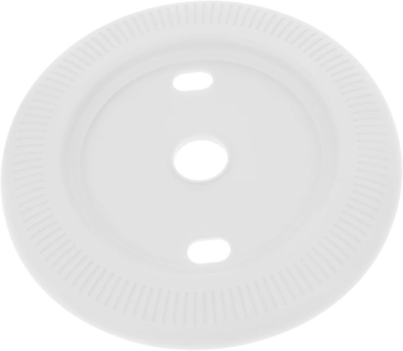 White Silicone Wall Plate Cover For Smart Thermostat Wall Mount - Image 1