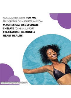 Bluebonnet Nutrition Magnesium Glycinate 400 Mg Maximum Absorption Mineral Complex Supports Energy Production And Enzyme 60 Veggie Capsules  - Image 3