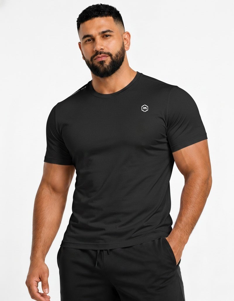 بريما إيس رجالي T-Shirt عشاق الجيم لاكشري Black - Image 1