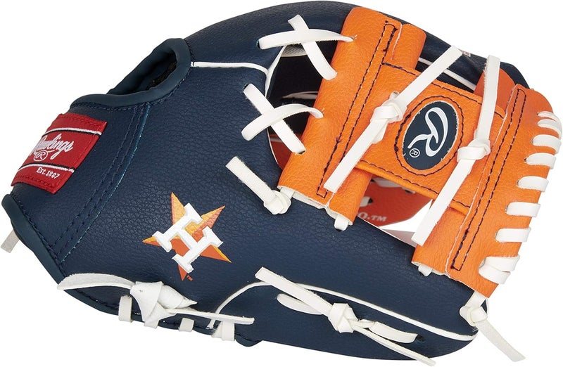 Rawlings | MLB Players Glove Series | T-Ball & Youth Baseball Gloves | 10" | All MLB Teams - Image 1