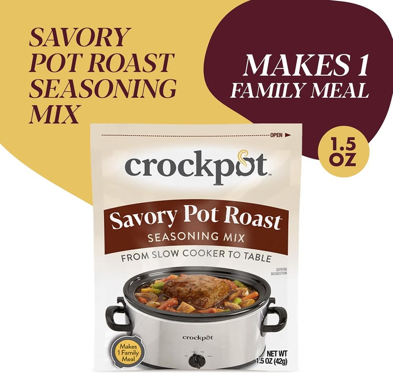 Crock-Pot خلطة توابل لحم البقر من كروك-بوت، 1.5 أونصة - مثالية للطهي البطيء - Image 3