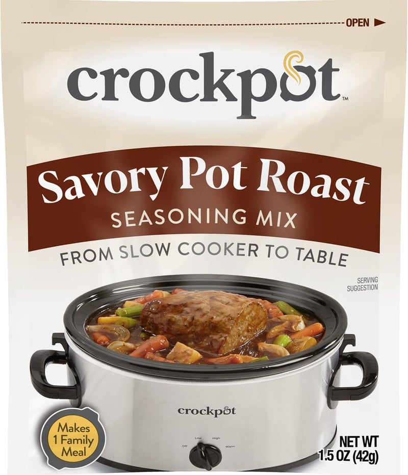 Crock-Pot خلطة توابل لحم البقر من كروك-بوت، 1.5 أونصة - مثالية للطهي البطيء - Image 1