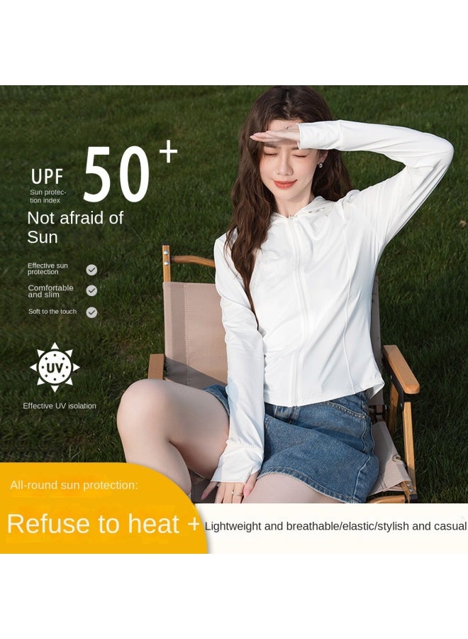 Baleno Women's Lightweight Breathable Sun Protection Jacket With High Elasticity Upf50+ Uv Protection Open Front Cardigan For Outdoor Commuting - Image 2